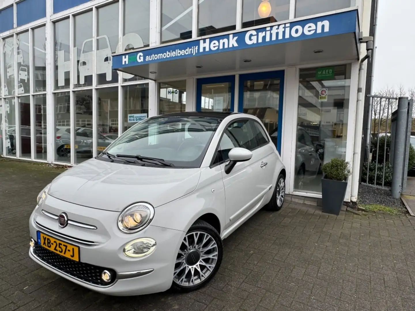 Fiat 500 500 0.9 TwinAir Turbo Collezione I Panorama I PDC Gris - 1