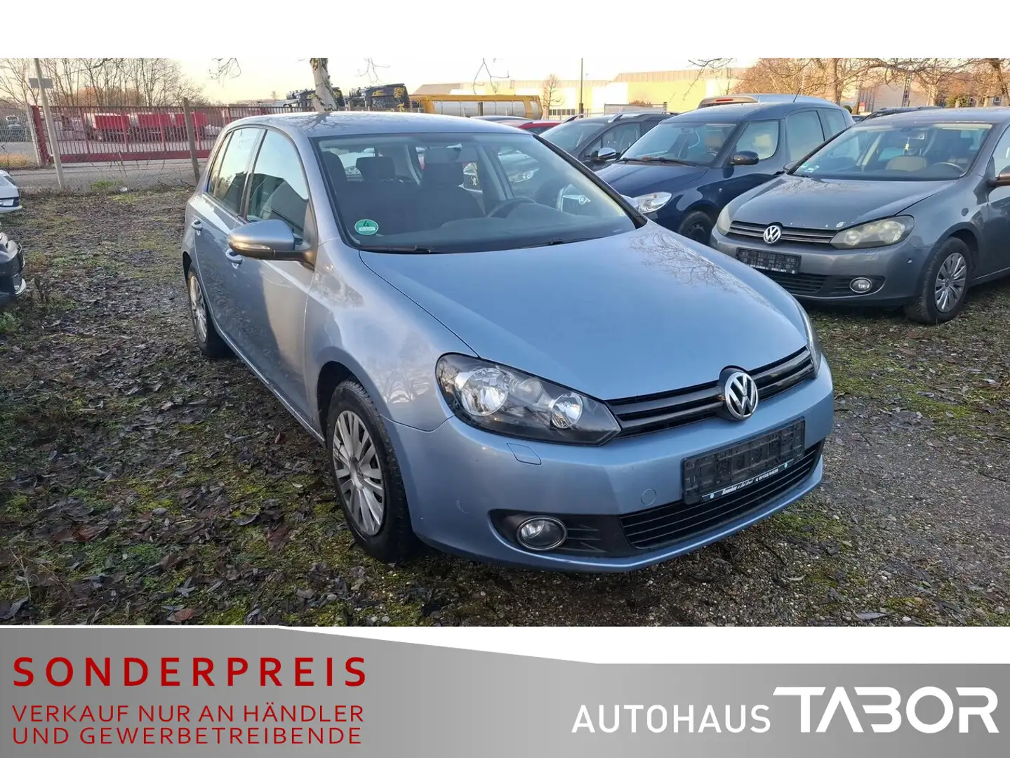 Volkswagen Golf VI 1.6 Trendline Lim. Climatic SHZ RCD 210 Blau - 2