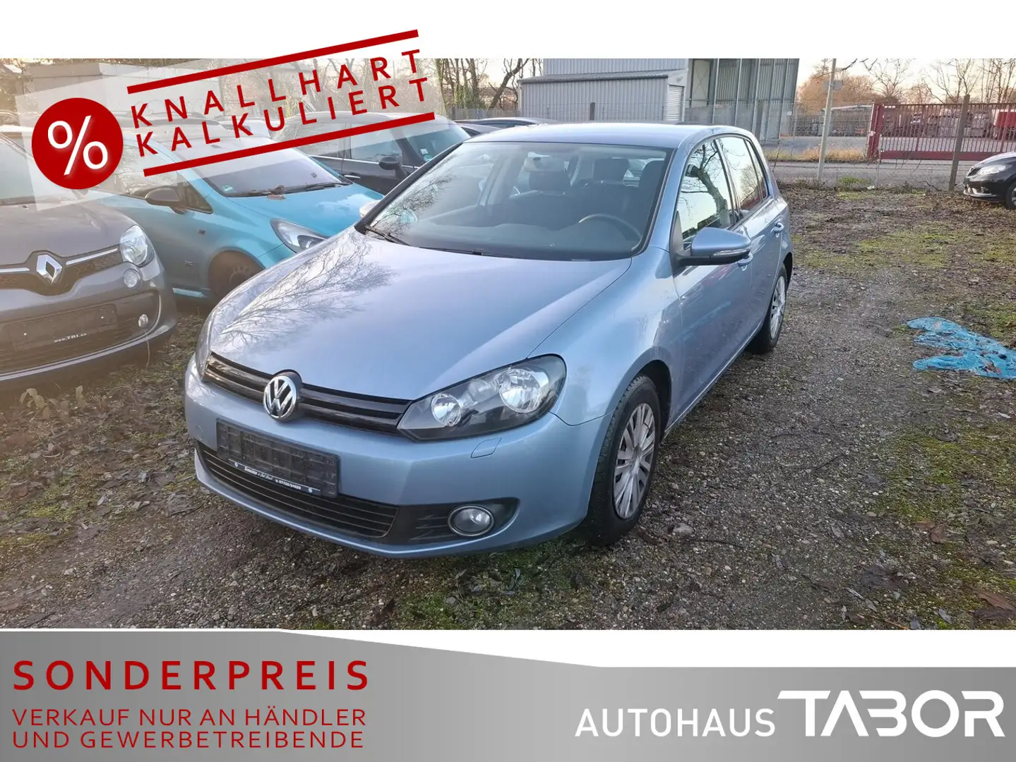 Volkswagen Golf VI 1.6 Trendline Lim. Climatic SHZ RCD 210 Blau - 1