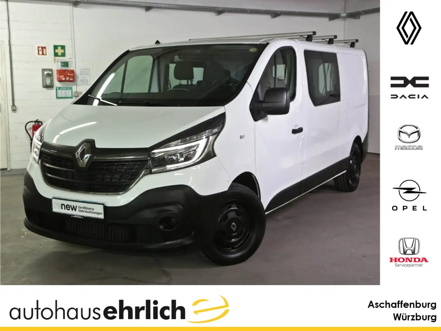 Renault Trafic Combi L2H1 3,0t Start 2.0 dCi 120 +Klima+ Blanc - 1