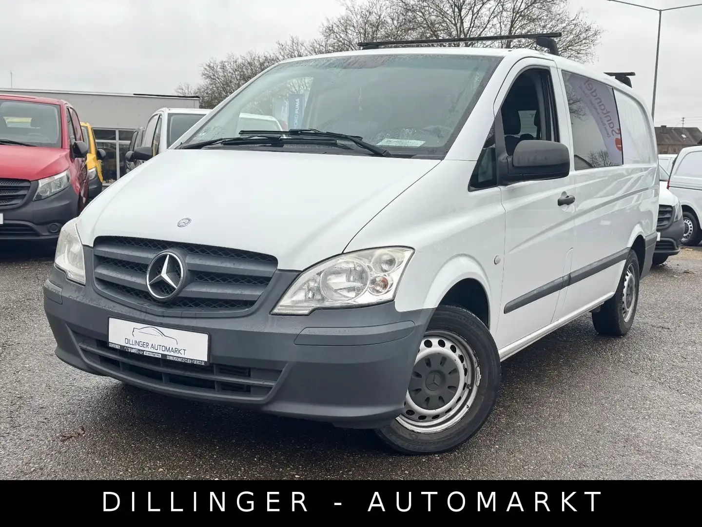 Mercedes-Benz Vito Mixto 116 CDI lang 6-Sitzer KLIMA AHK LKW Blanc - 1