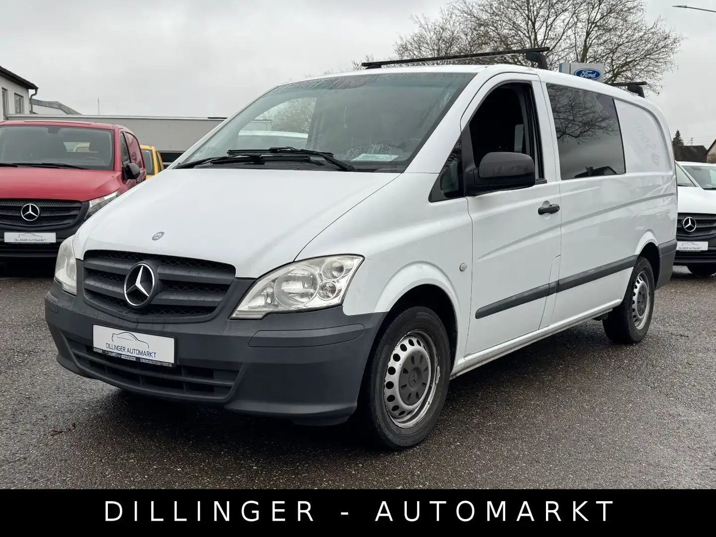 Mercedes-Benz Vito Mixto 116 CDI lang 6-Sitzer KLIMA AHK LKW Blanc - 2