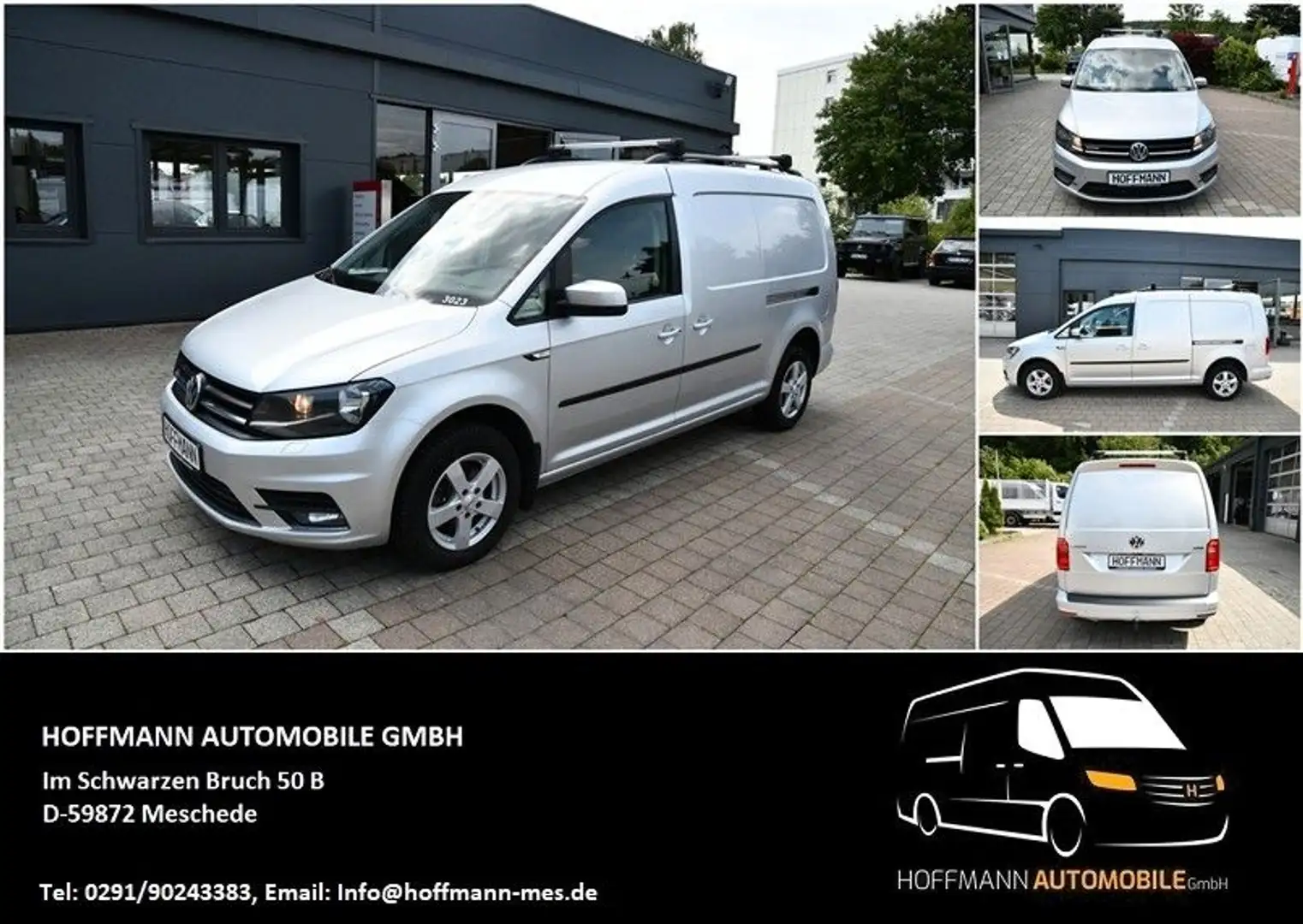 Volkswagen Caddy Nfz Maxi Kasten 4x4 4Motion Standheizung Silber - 1