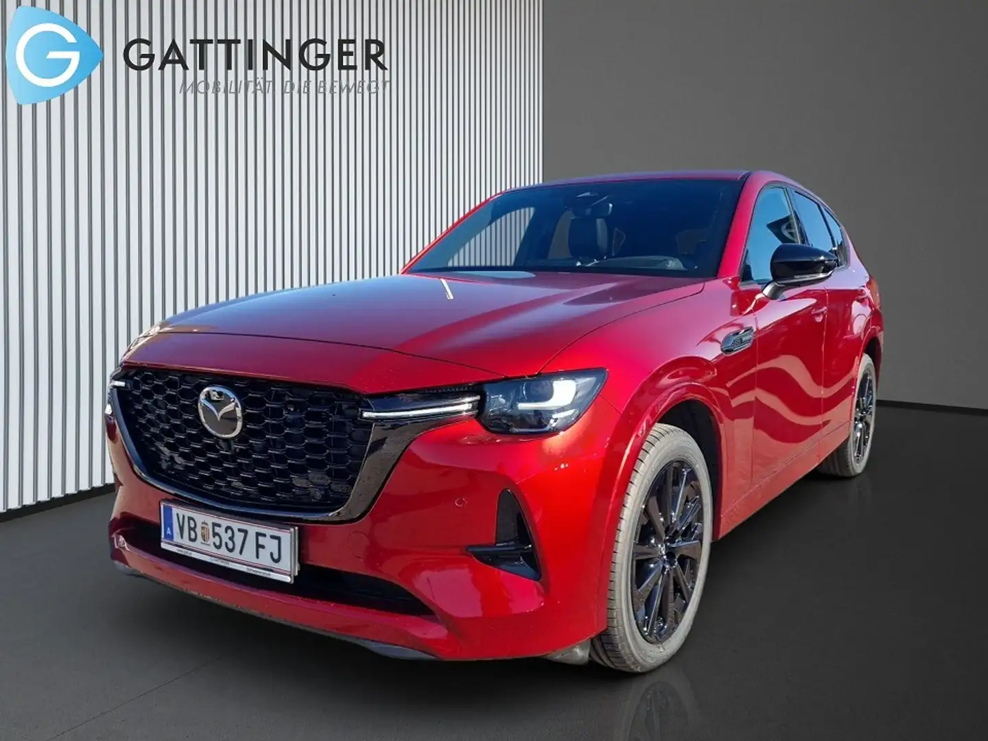 Mazda CX-60 2.5L e-SKYACTIV PHEV AWD HOMURA PLUS Aut. Rot - 1