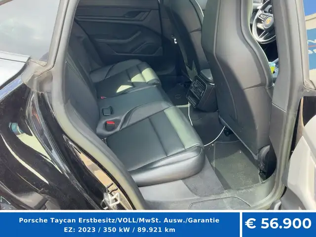 Porsche Taycan Erstbesitz/VOLL/MwSt. Ausw./Garantie Ansicht 9