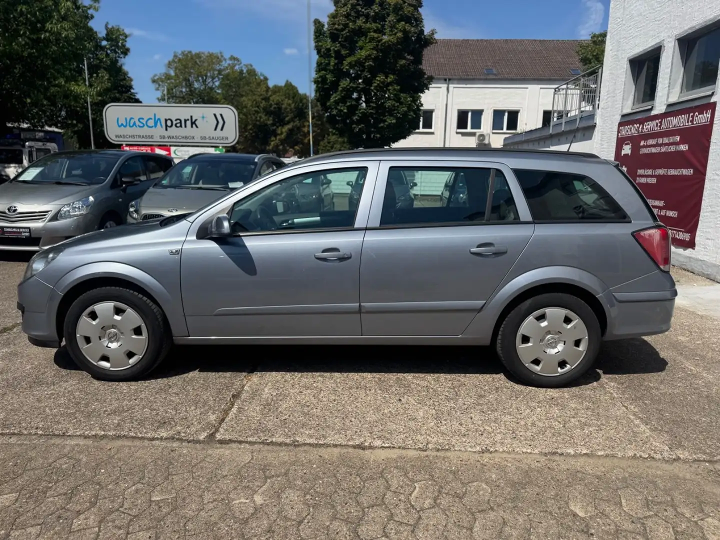 Opel Astra H*Caravan-Edition*KLIMA*KOMBI*TÜV-NEU !! Silber - 2