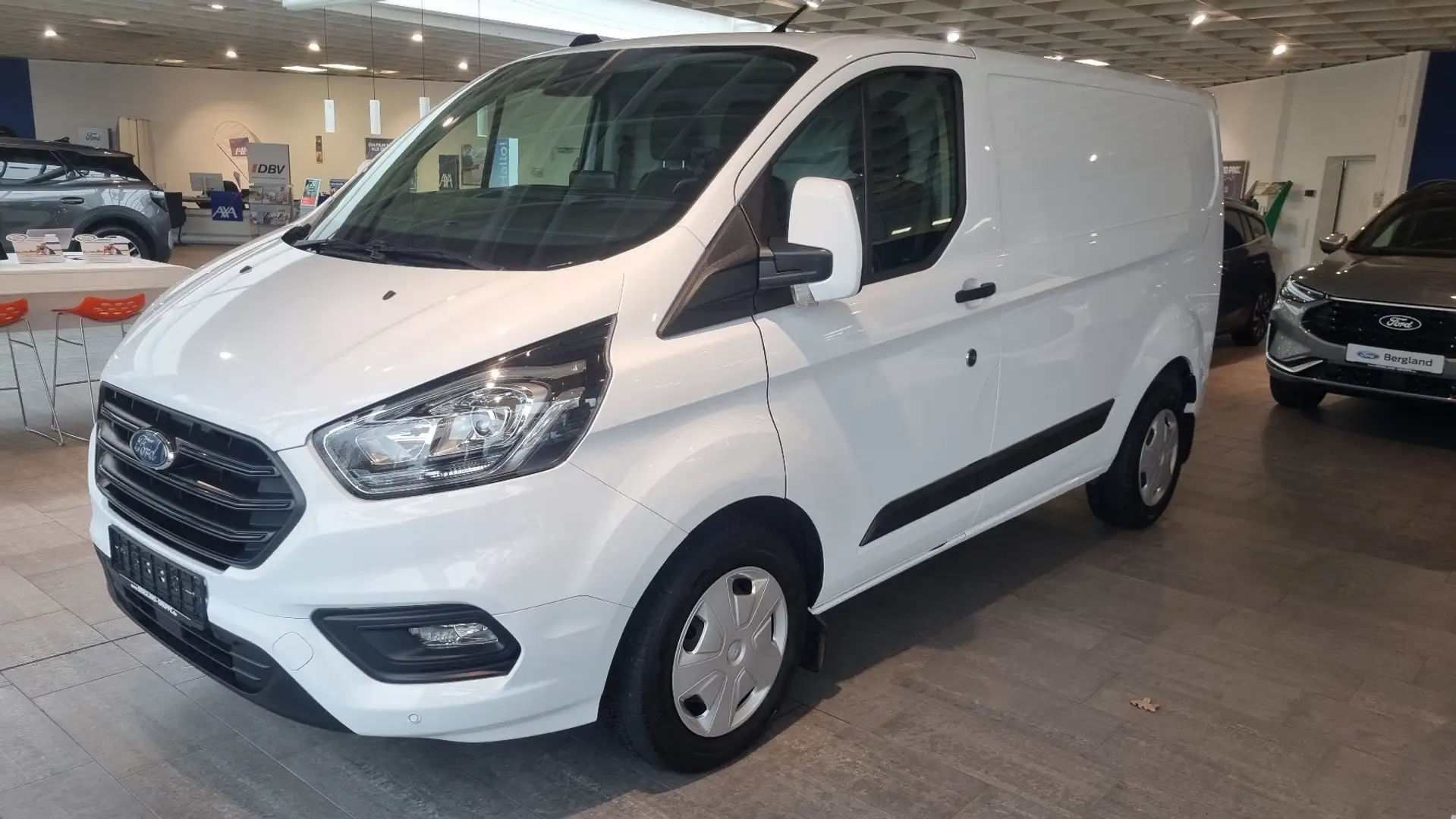 Ford Transit Custom TREND 300L1 130PS A6 Kastenwagen Blanc - 1