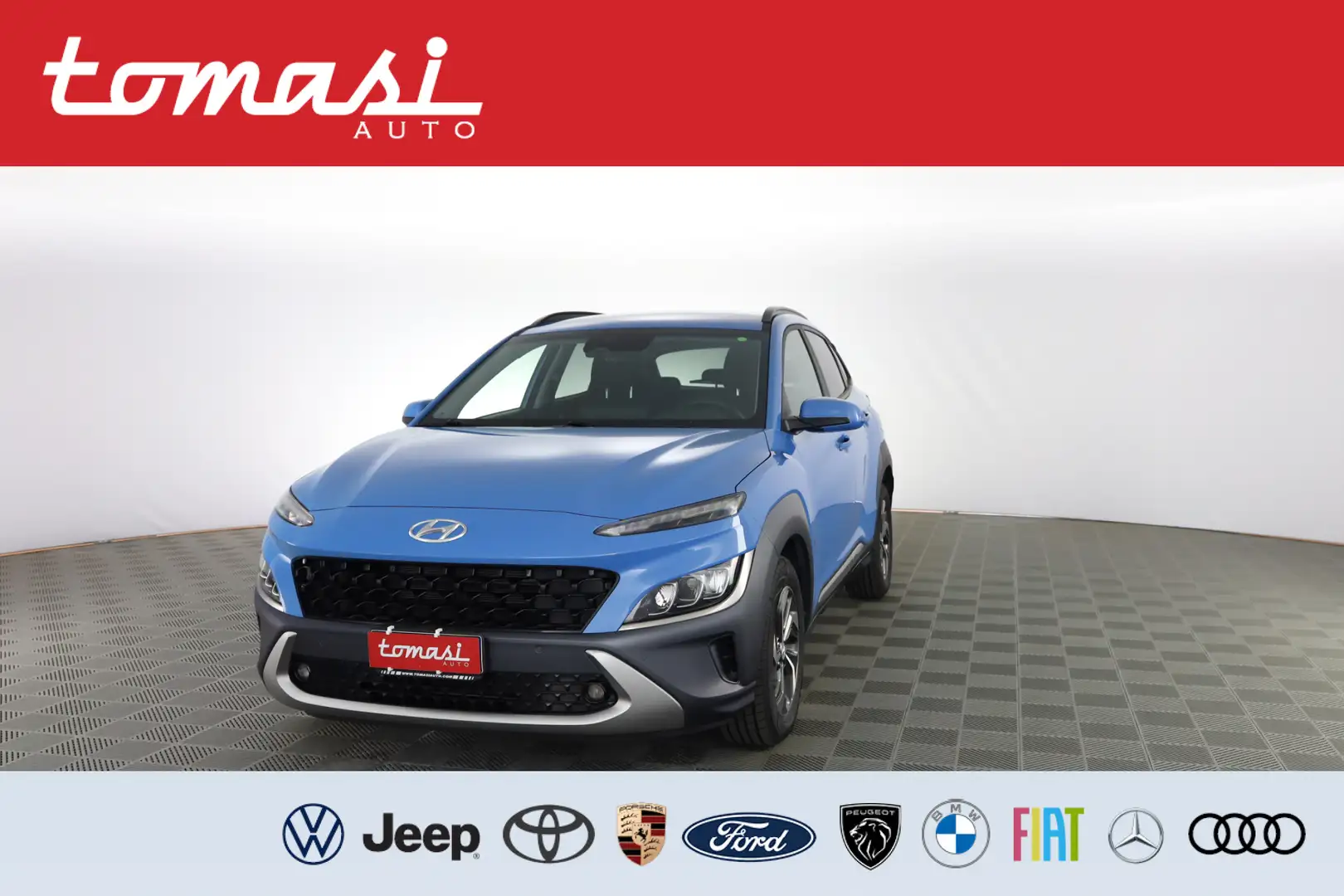Hyundai KONA HYUNDAI Kona HEV 1.6 DCT XLine Bleu - 1