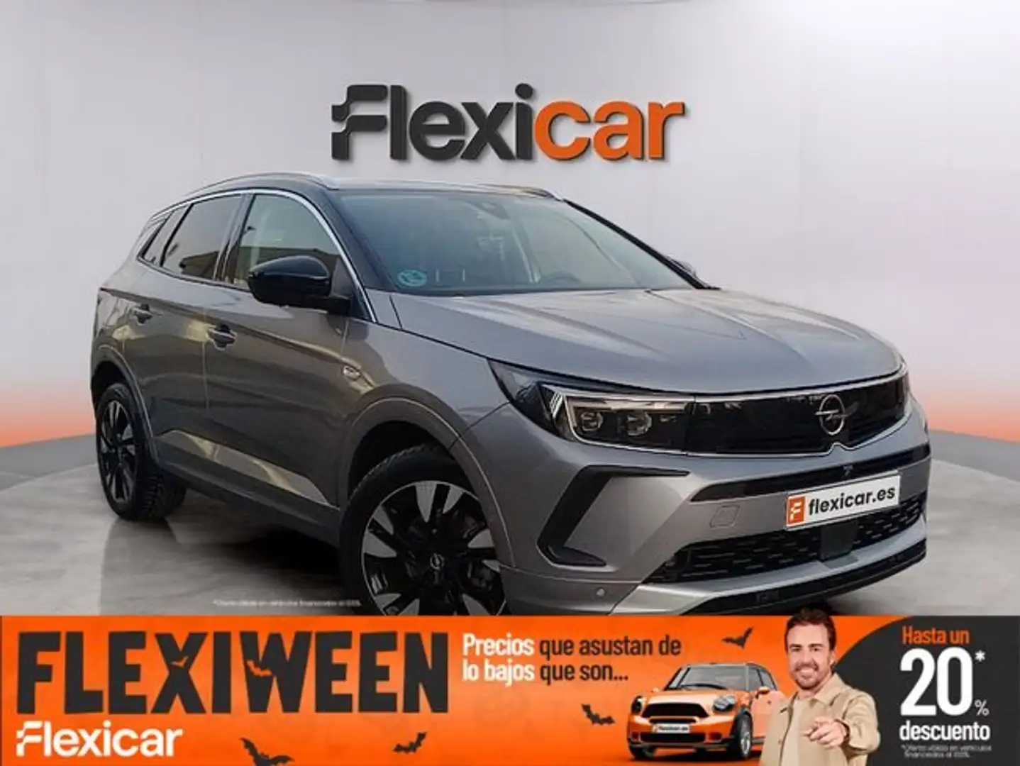 Opel Grandland X 1.2 Turbo Ultimate Auto Gris - 1