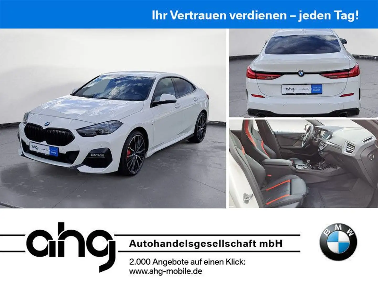 BMW Sonstige 220i xDrive Gran Coupe Aut. EditionCo Navi Leder Weiß - 1