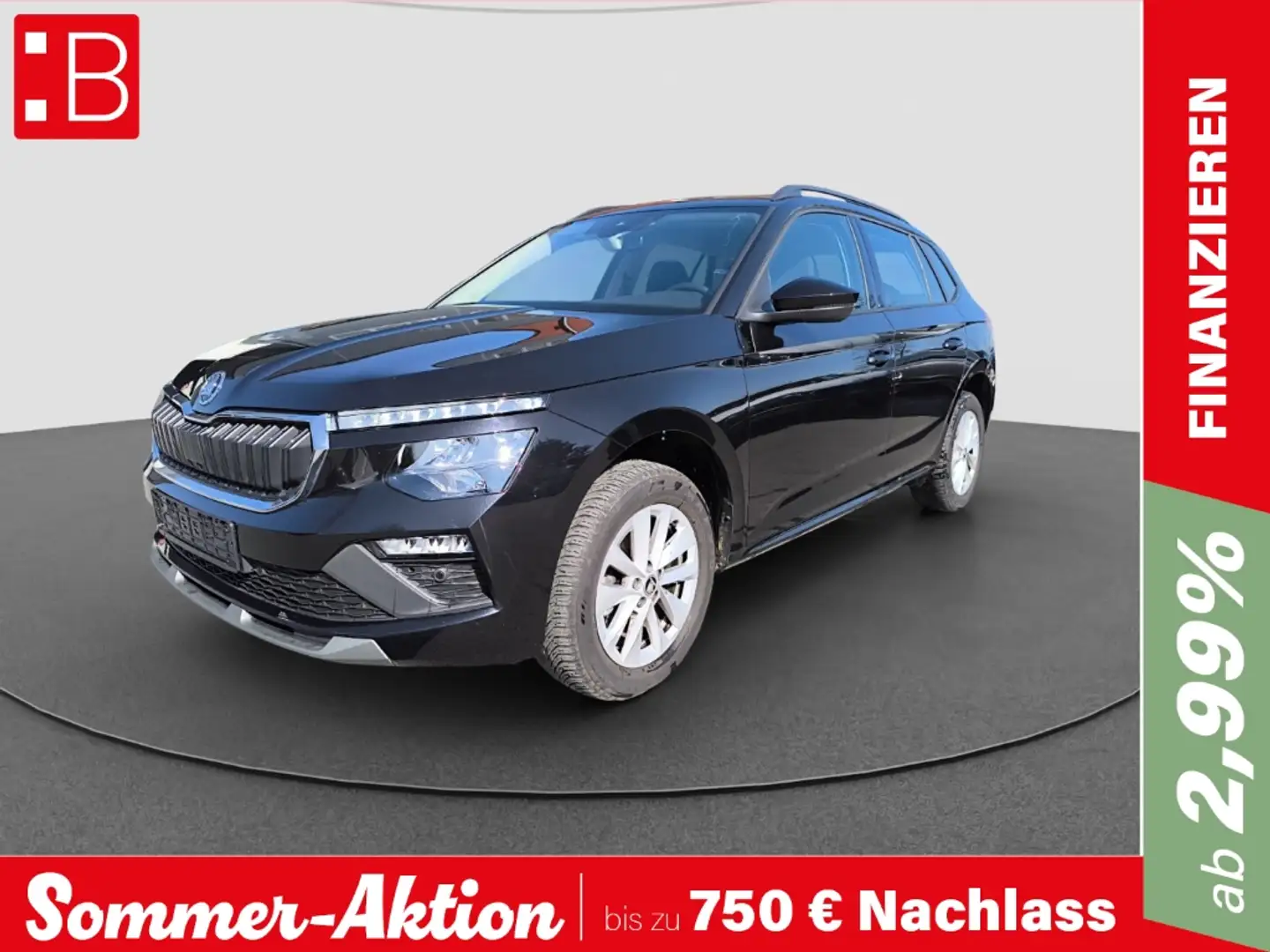 Skoda Kamiq 1.5 TSI Selection LED NAVI ACC RFK PDSC SHZ SMARTL Noir - 1