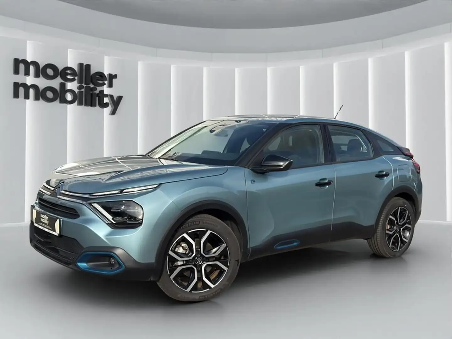 Citroen ë-C4 Feel Electric 136 50KWh CARPLAY Batteriez. Bleu - 2