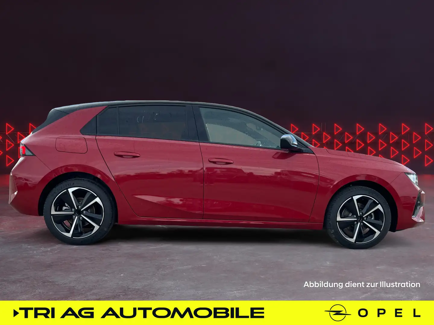 Opel Astra 5-Türer GS Tech-Paket Sitzheizung Lenkradh Czerwony - 2