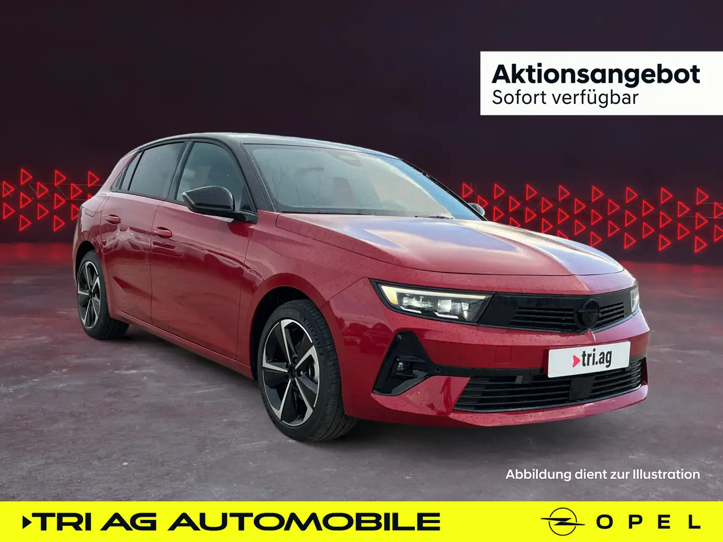 Opel Astra 5-Türer GS Tech-Paket Sitzheizung Lenkradh Czerwony - 1