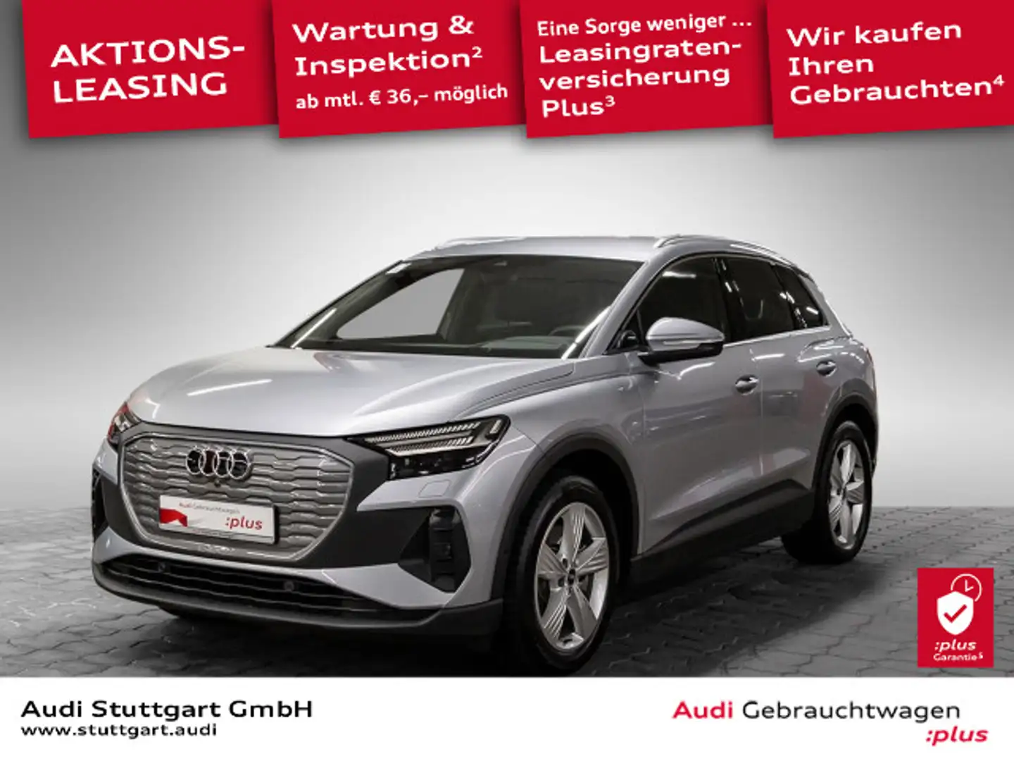 Audi Q4 e-tron Q4 40 e-tron basis Automatik Silber - 1