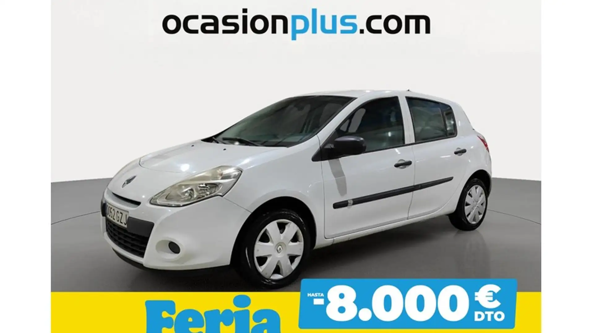 Renault Clio 1.2 Authentique Blanc - 1