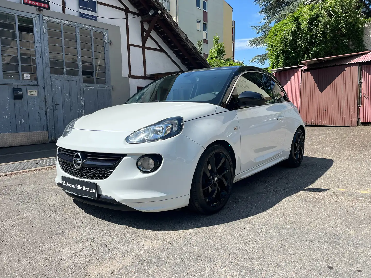 Opel Adam 2.Hand,Klima,Intellink,Panoramadach.... Blanco - 2