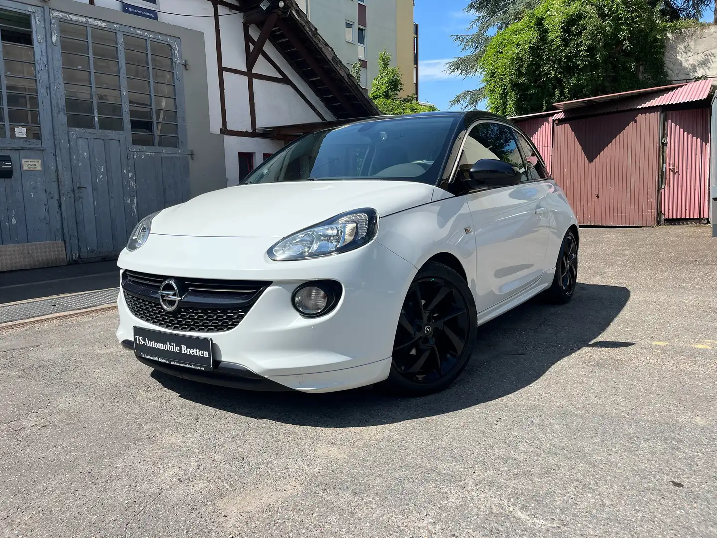 Opel Adam 2.Hand,Klima,Intellink,Panoramadach.... Blanco - 1