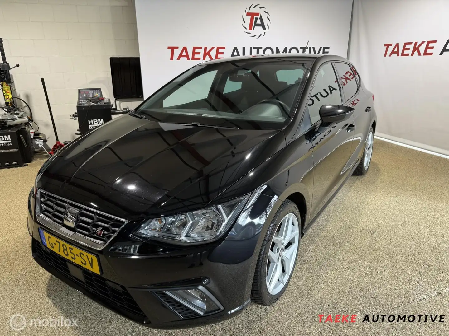 SEAT Ibiza 1.0 TSI FR Business Intense Clima/Cruise/Carplay Schwarz - 1