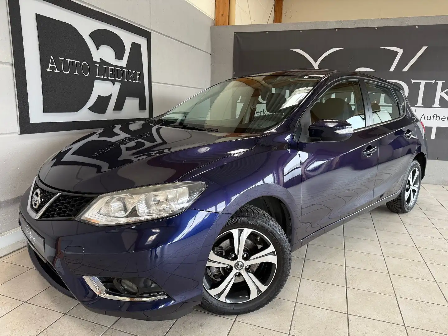 Nissan Pulsar Acenta/Klimaaut./Sitzheizung/PDC/Freispr. Blau - 1