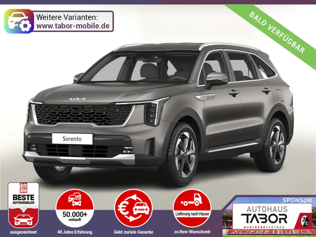 Kia Sorento MY27 4WD 7S El.Heckkl El.Sitz UVP-28%*