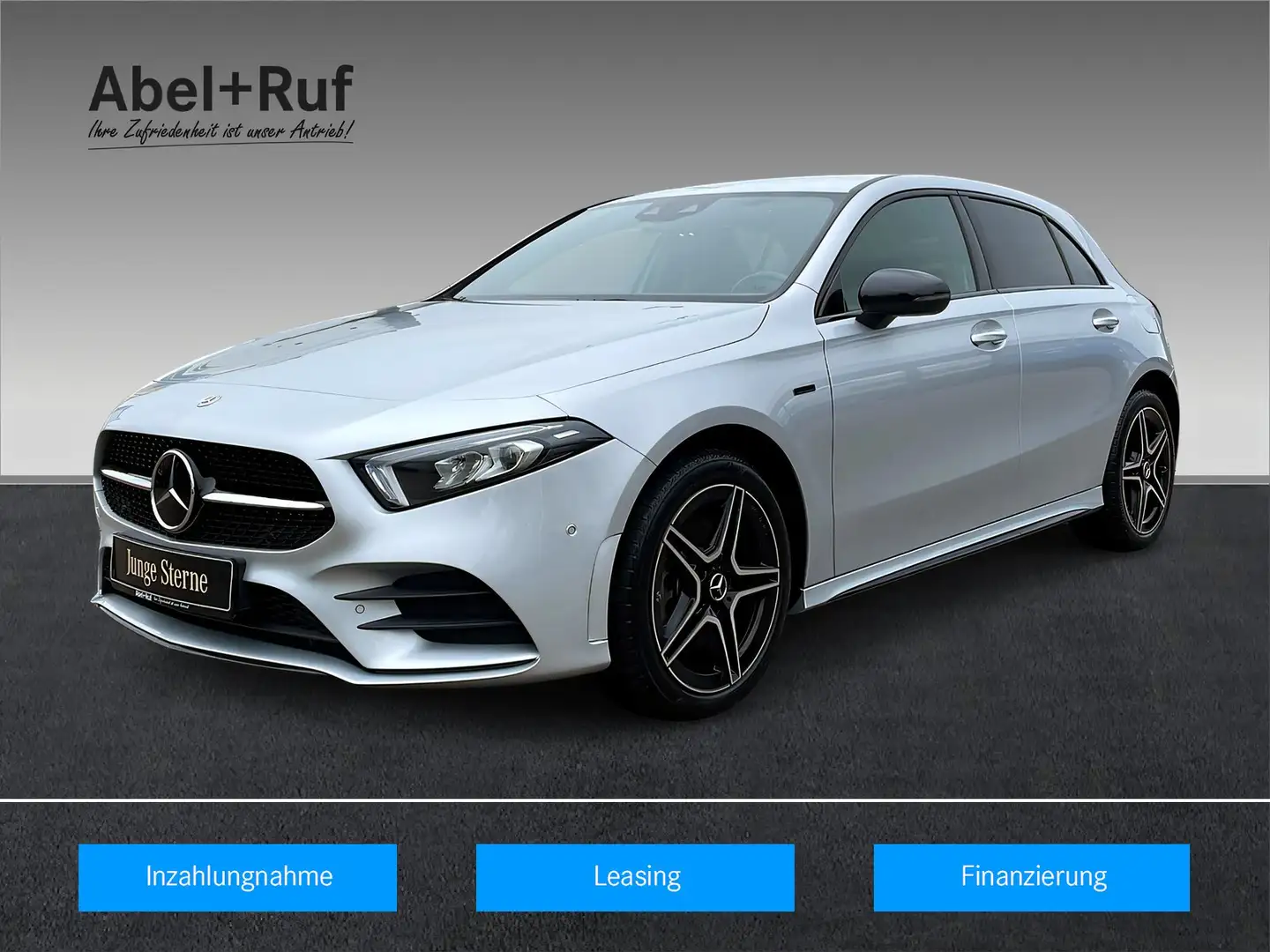 Mercedes-Benz A 250 e AMG+LED+DISTR+NIGHT+Kamera+CarPlay+Ambi Silber - 1