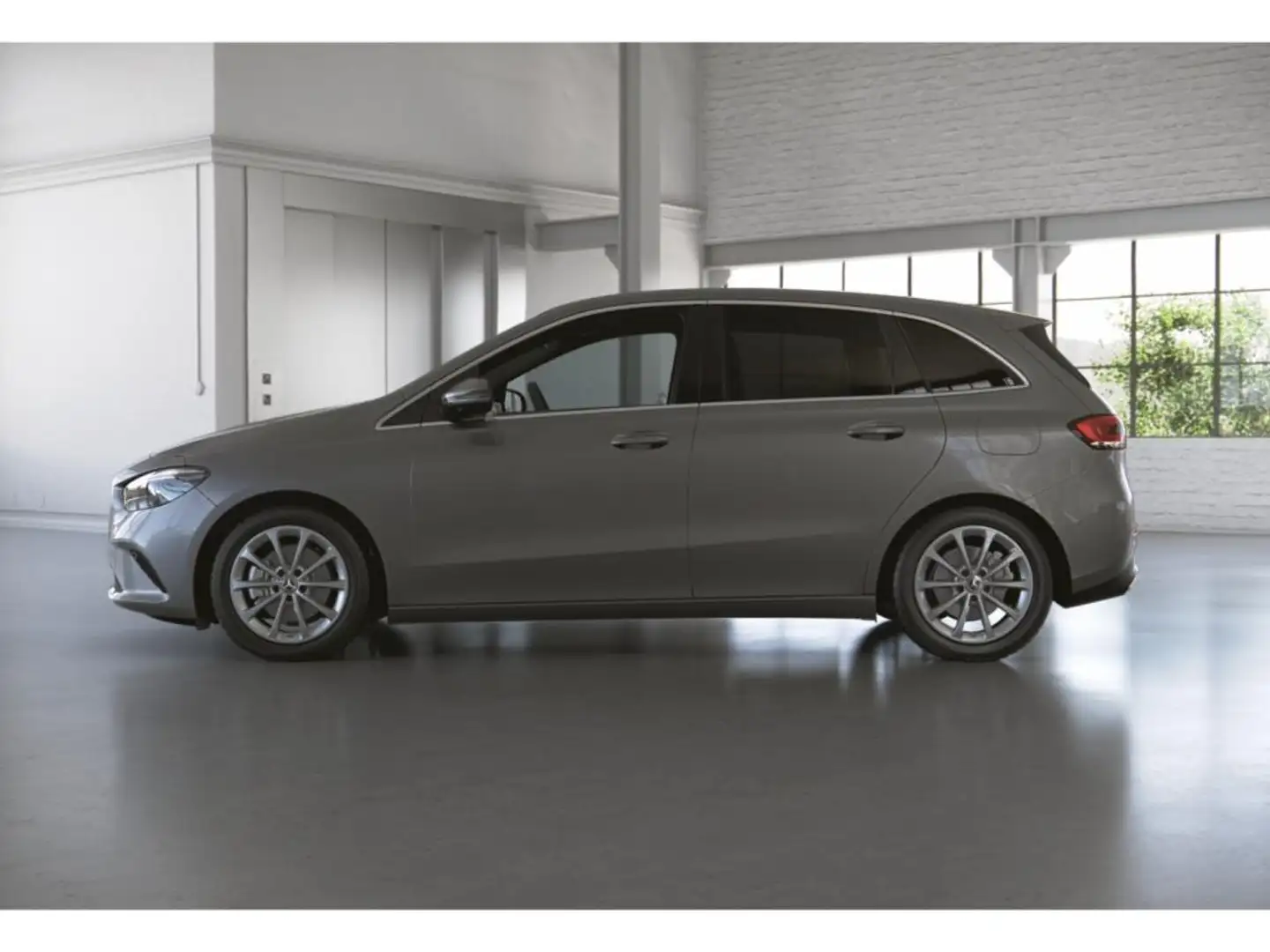 Mercedes-Benz B 200 PROGRESSIVE+AHK+360°+MULTIBEAM+TOTWINKEL++ Grijs - 2