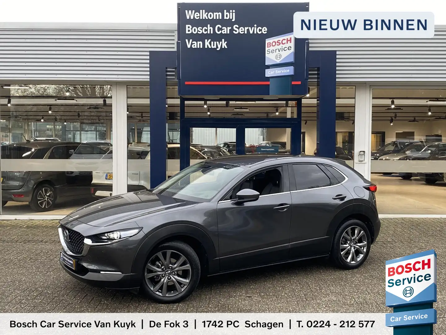 Mazda CX-30 2.0 e-SkyActiv-X M Hybrid Luxury / Automaat / NL-A Gris - 1