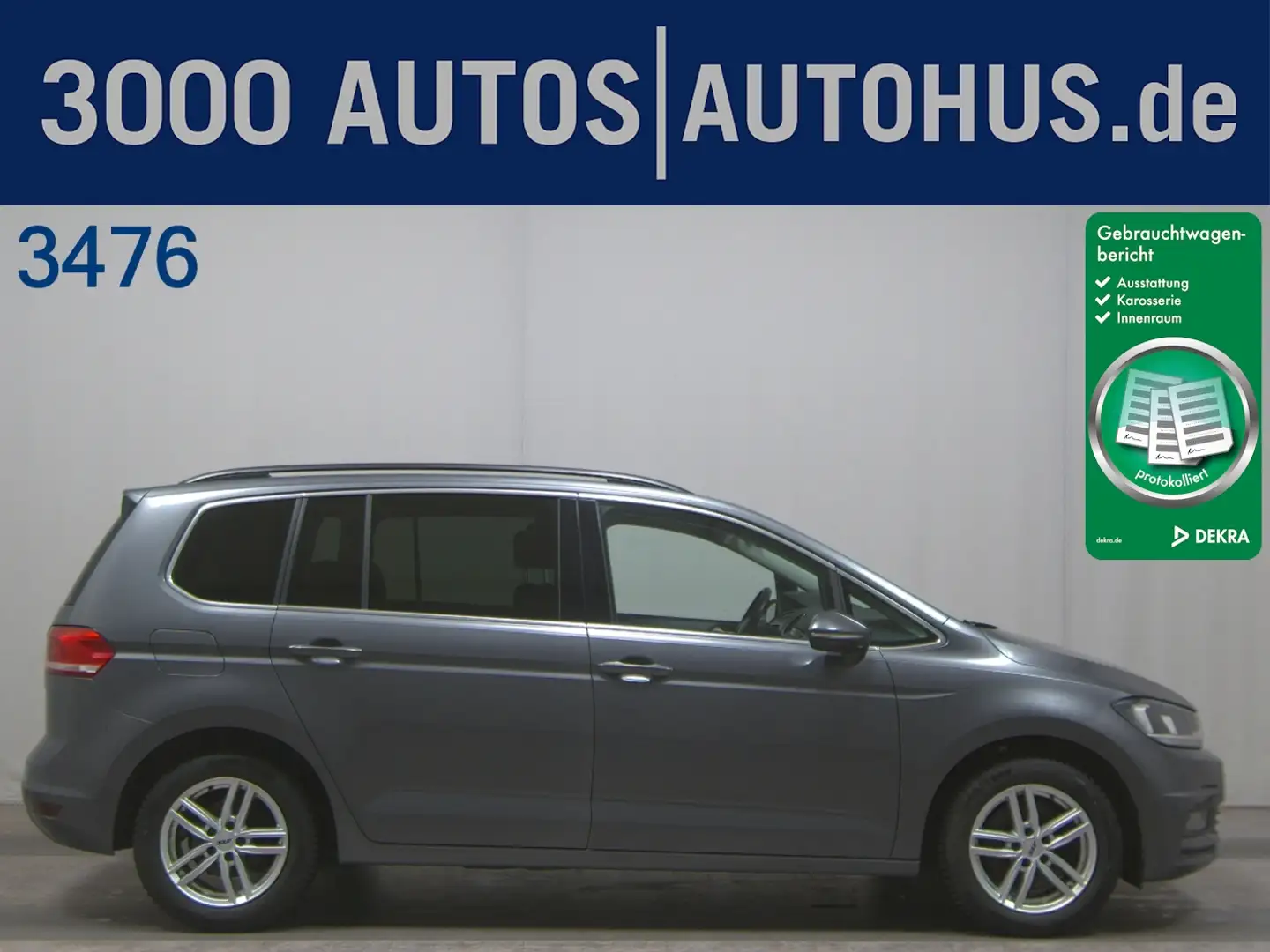 Volkswagen Touran 1.5 TSI Comf. 7-Sitze ACC PDC SHZ Szürke - 1