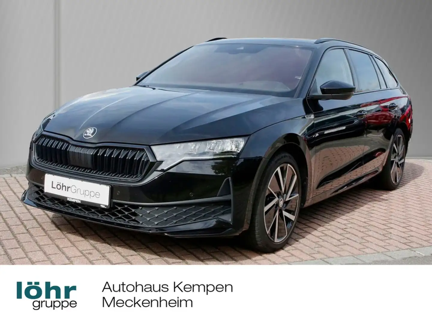 Skoda Octavia Combi 2.0 TDI DSG Sportline PANO Navi+VC HuD pA... Schwarz - 1