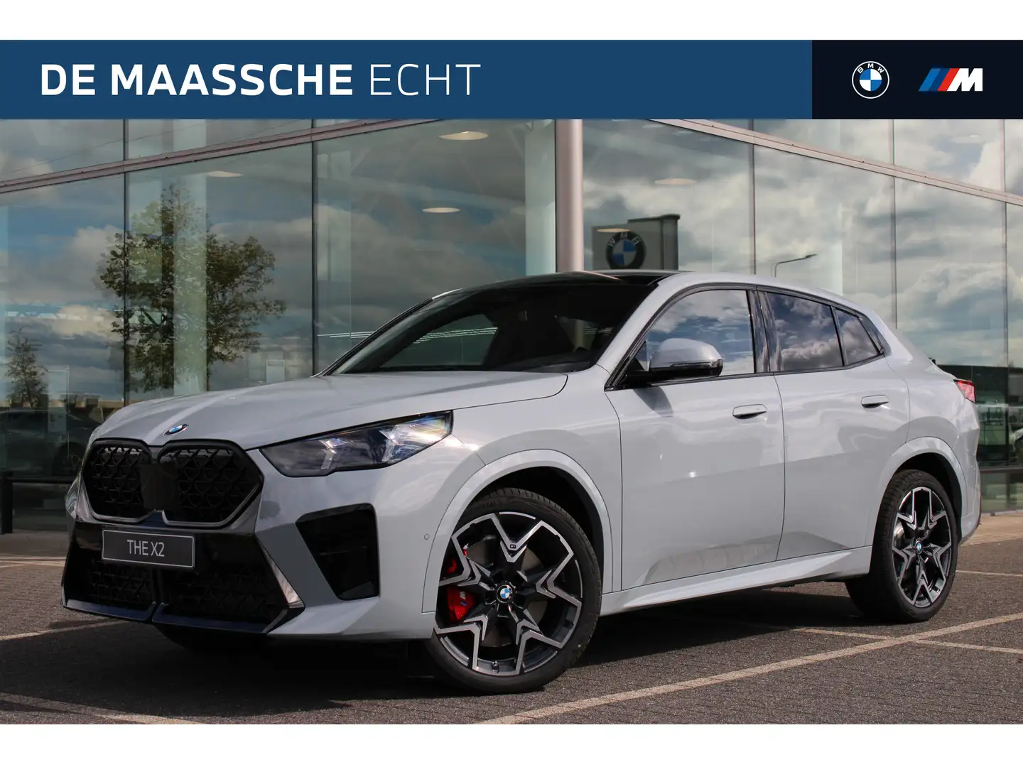 BMW X2 sDrive20i High Executive M Sport Automaat / Panora Grijs - 1