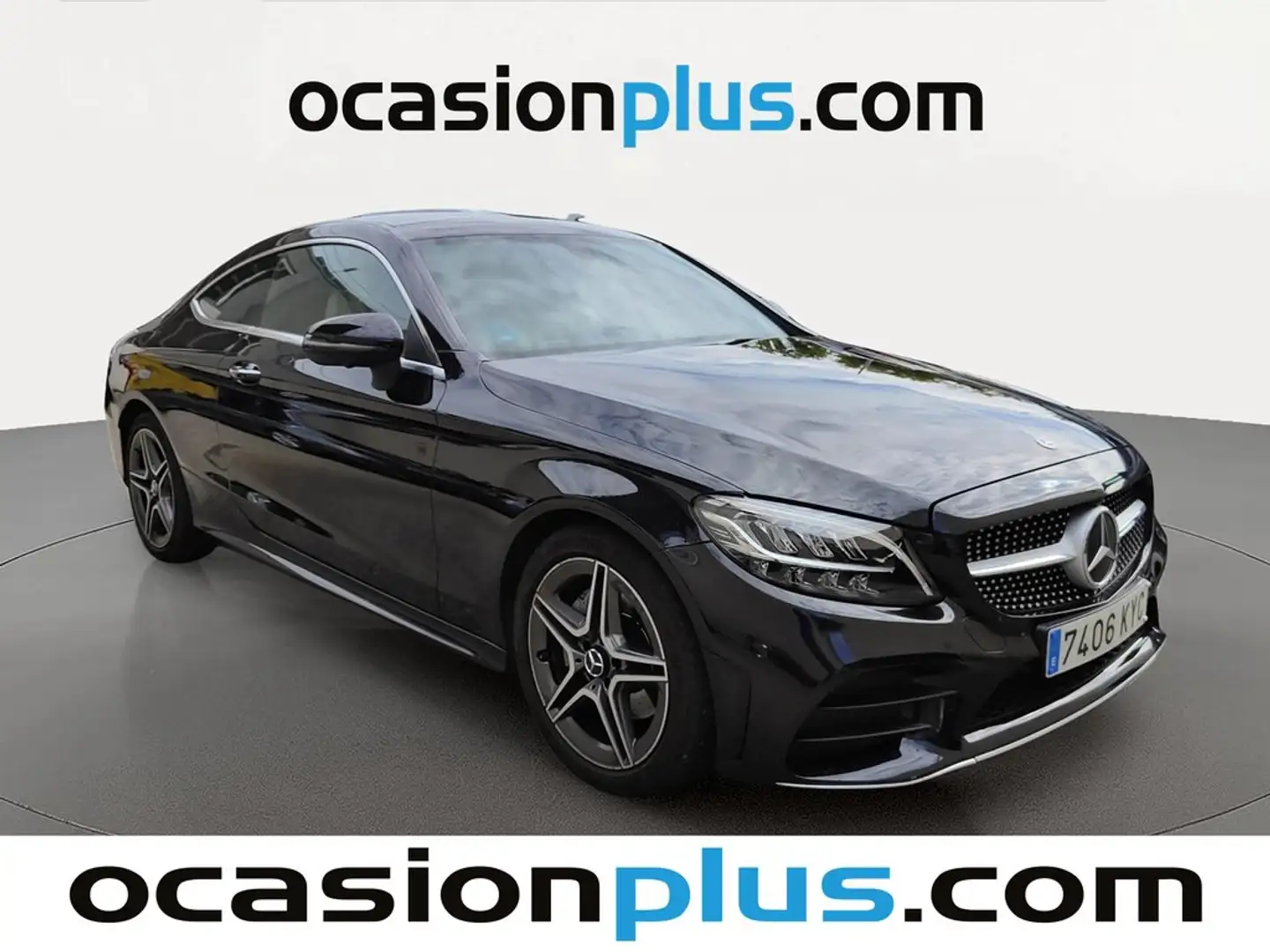 Mercedes-Benz C 220 Coupé 220d 9G-Tronic Negro - 2