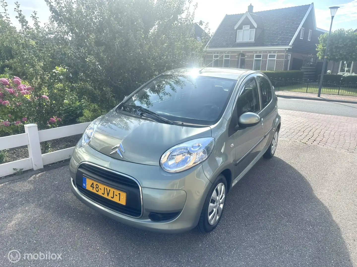 Citroen C1 1.0-12V Ambiance AUTOMAAT 5-DEURS AIRCO NETTE GOED Groen - 1