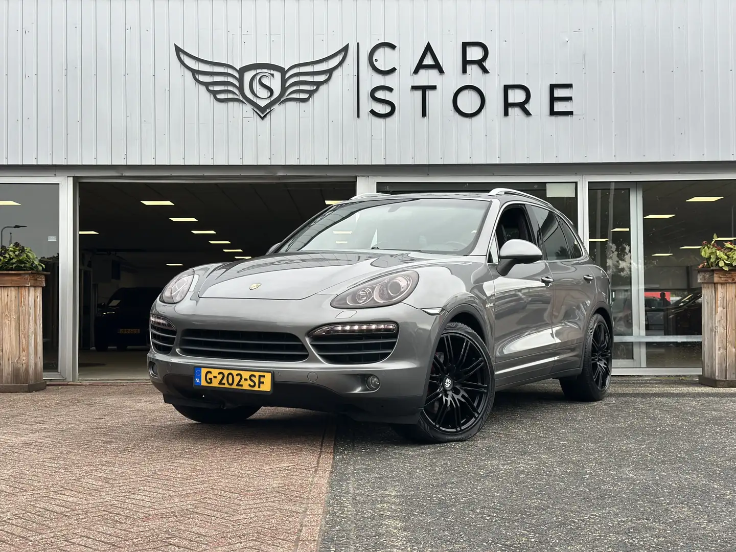 Porsche Cayenne 3.0 S Hybrid |BOSE|PANO|MEMORY|ST VWM|LUCHTVERING| Grigio - 1