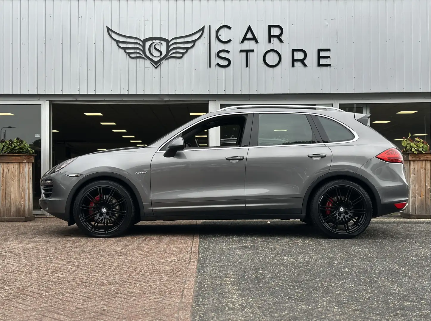 Porsche Cayenne 3.0 S Hybrid |BOSE|PANO|MEMORY|ST VWM|LUCHTVERING| Grigio - 2