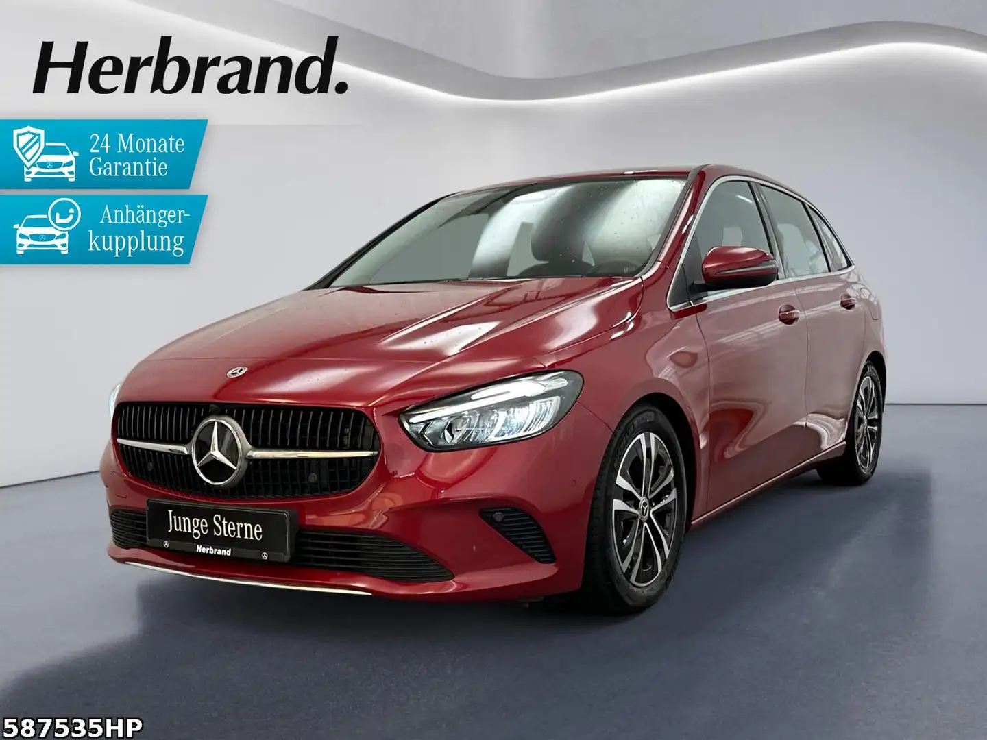 Mercedes-Benz B 200 Progressive Anhängevorrichtung, Lenkradh. Rot - 1