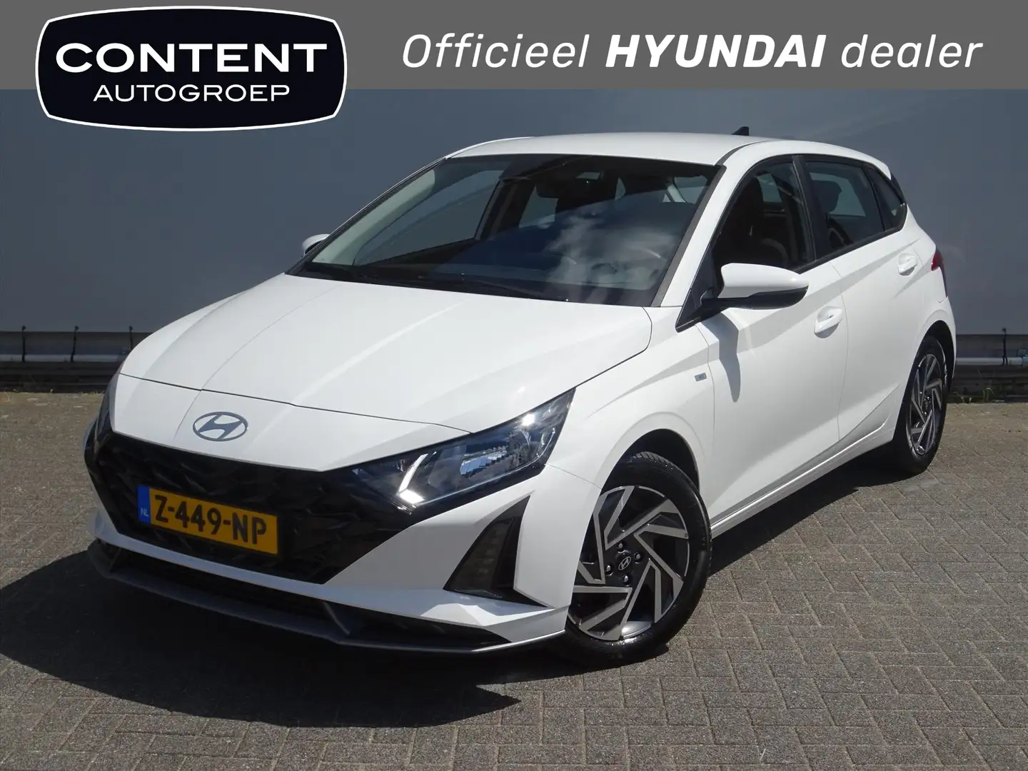 Hyundai i20 1.0 T-GDI 48V MHEV 100pk Comfort Weiß - 1