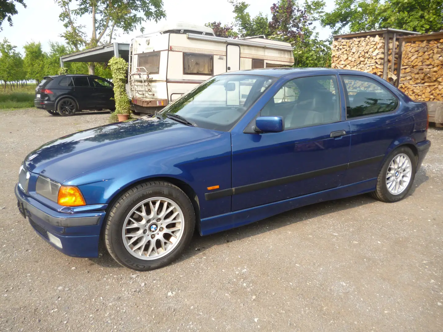 BMW 323 323ti  Klima, Sportsitze, Scheckheft, Ohne TÜV Azul - 2