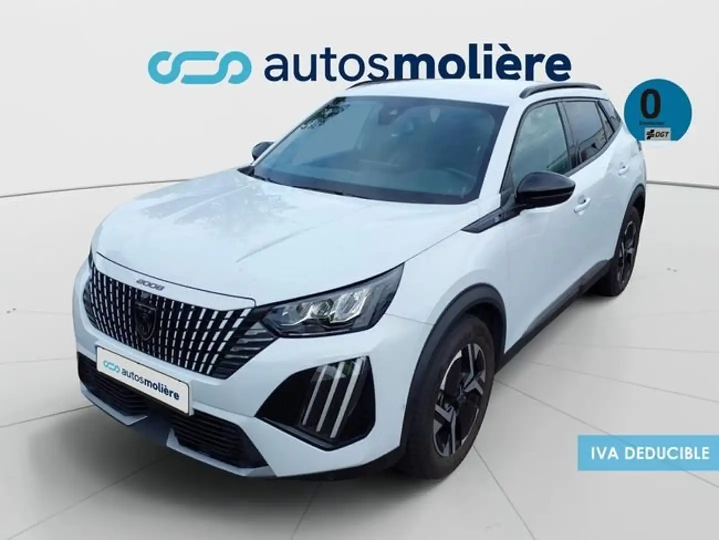 Peugeot 2008 Allure Eléctrico 100kW Blanco - 1