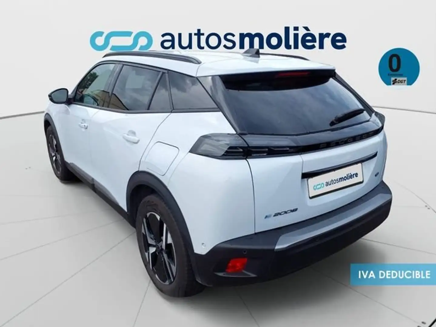 Peugeot 2008 Allure Eléctrico 100kW Blanco - 2