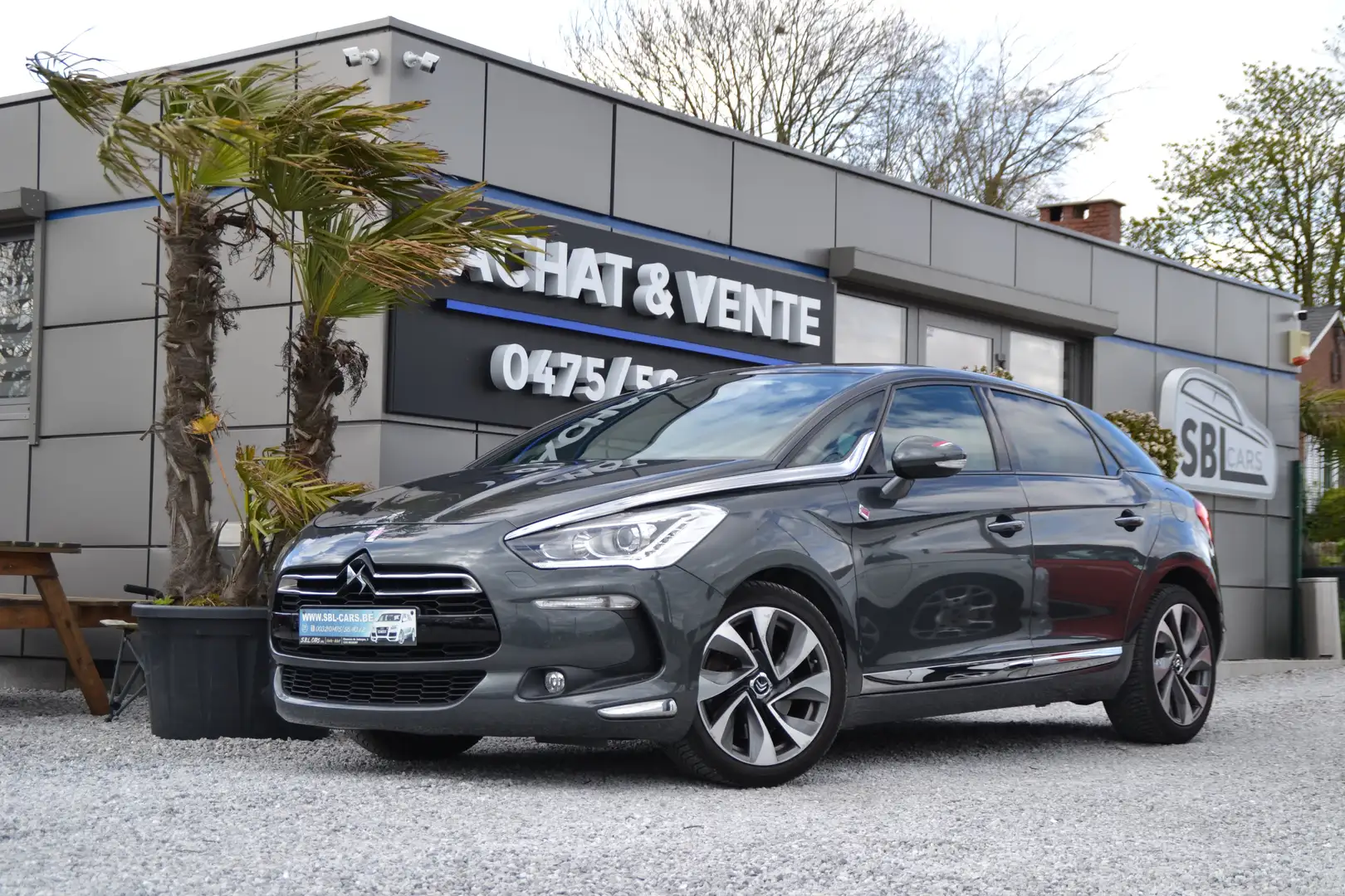 DS Automobiles DS 5 🔥🤩 NEW ARRIVAL 🤩🔥2.0 HDi Be Chic FULL Gris - 1