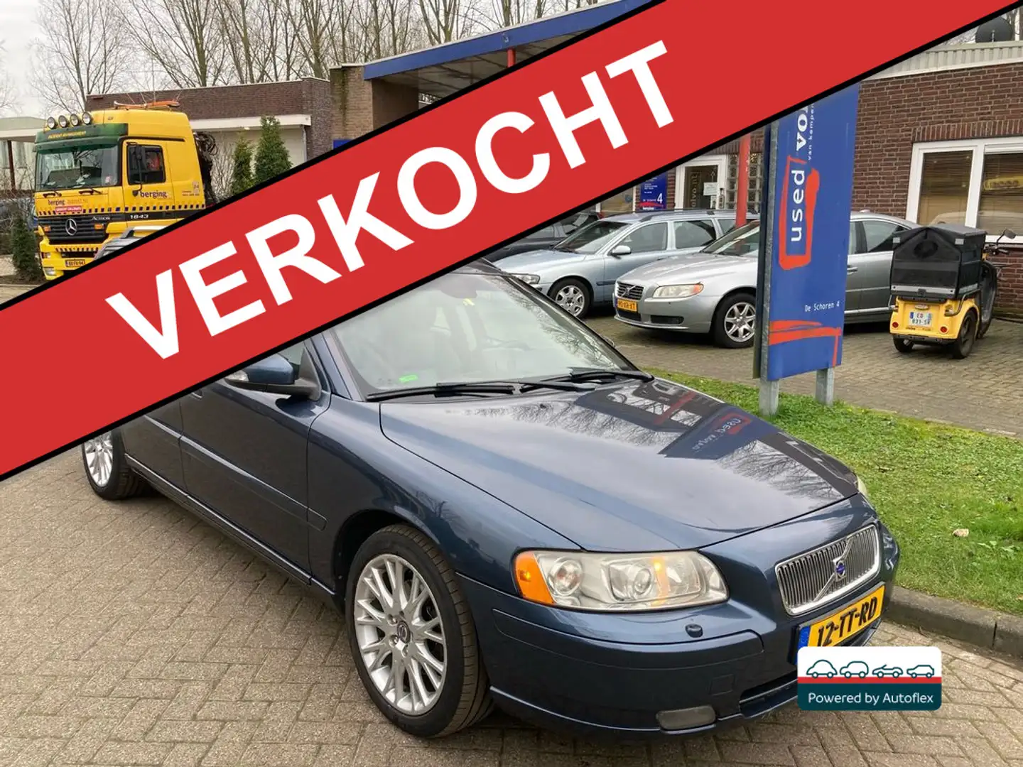 Volvo V70 2.4 140pk LPG G3 Edition Sport incl. nw Distr. Blauw - 1