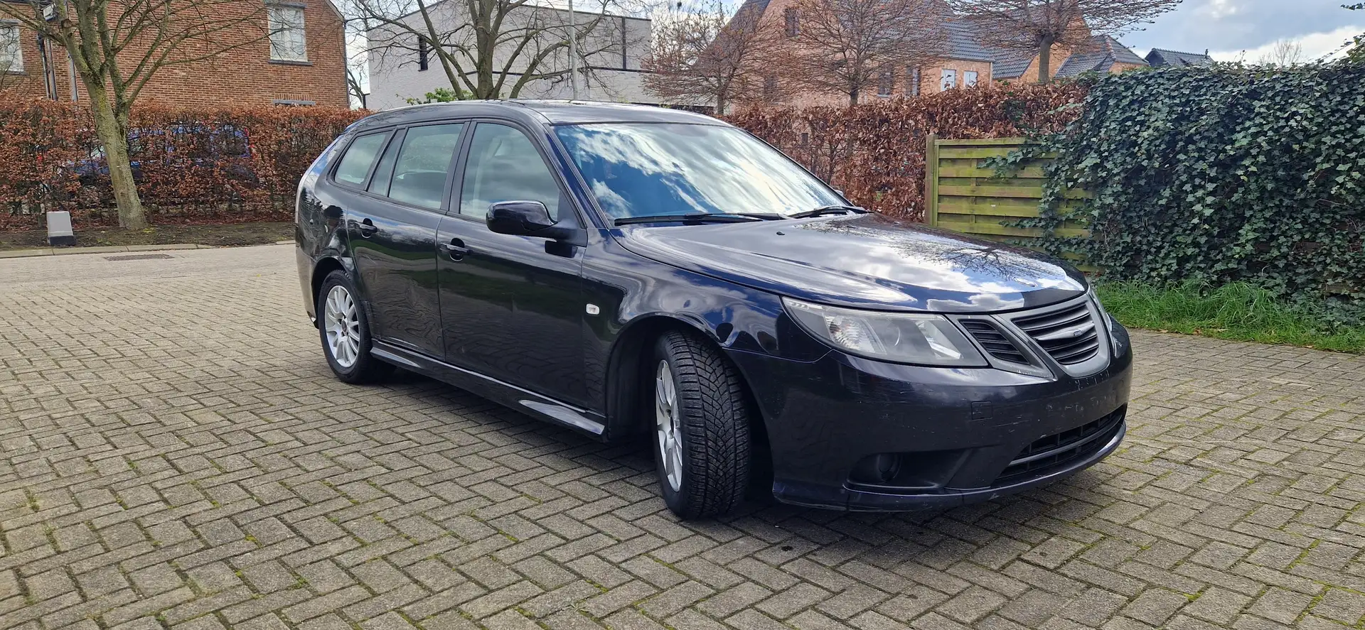 Saab 9-3 1.8 Turbo Vector Aut. Noir - 2