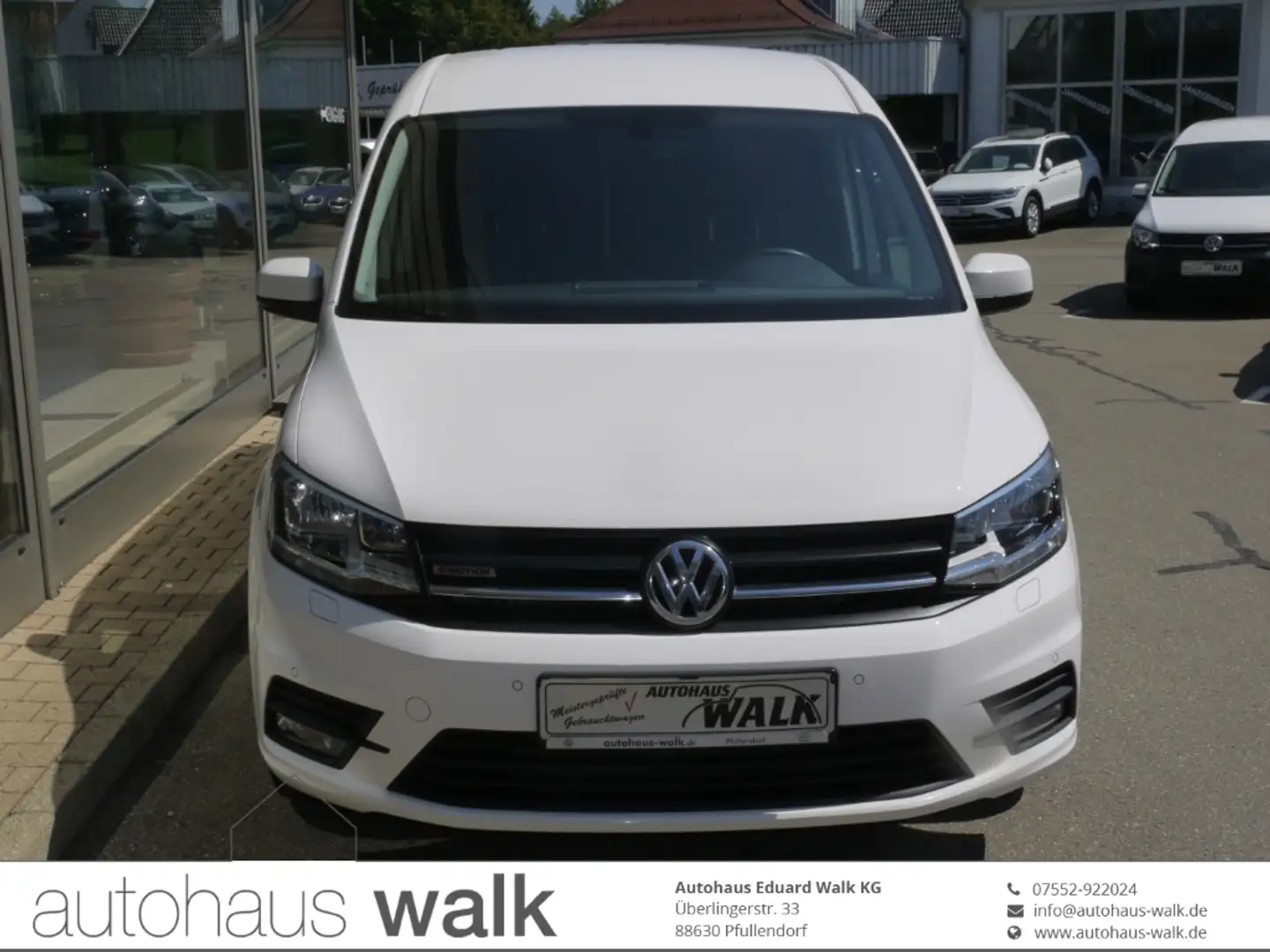 Volkswagen Caddy Maxi 2.0 TDI DSG 4Motion NAVI GRA RFK Regale Weiß - 1