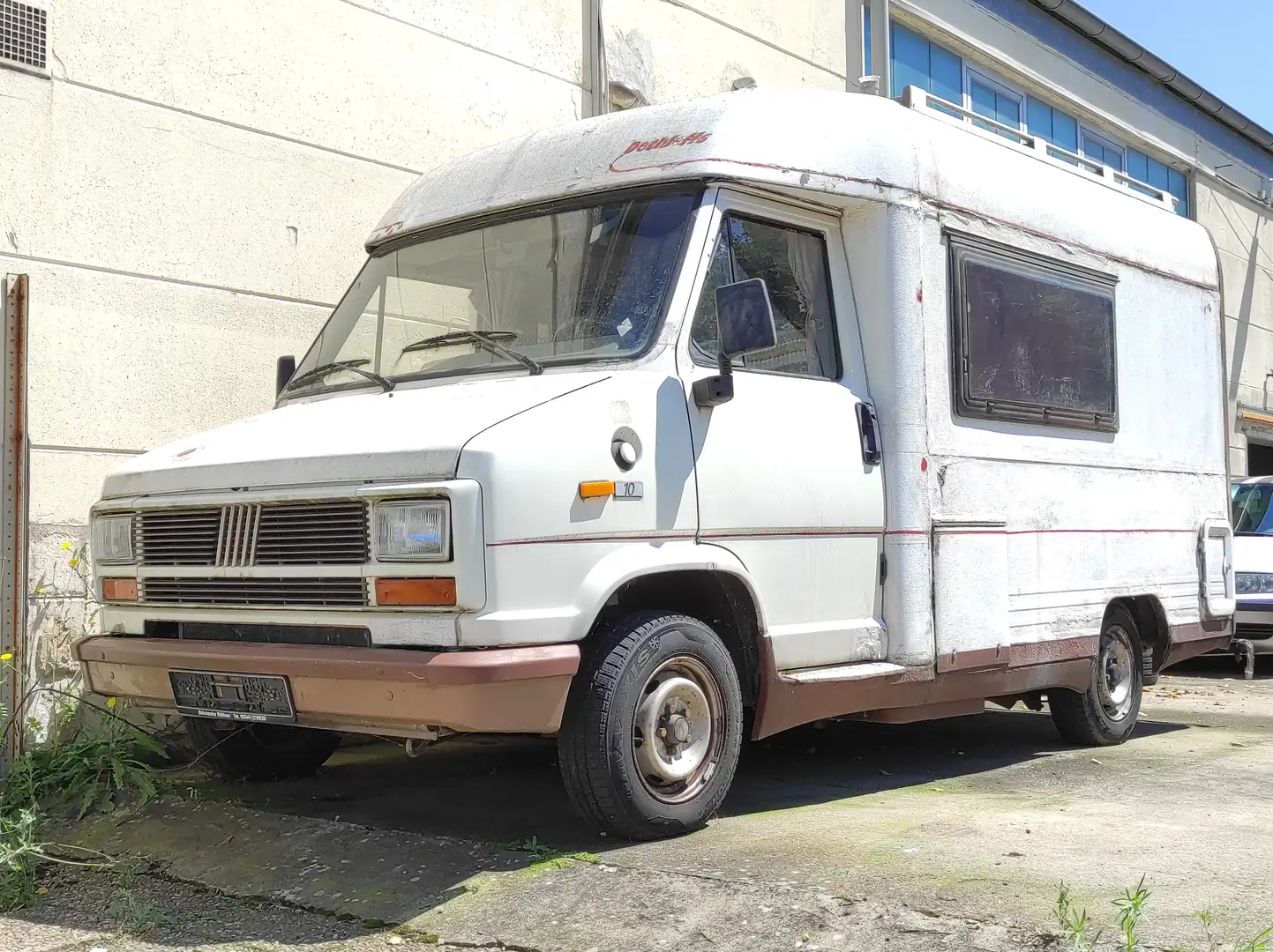 Fiat DUCATO WOHNMOBIL KEIN-TÜV FAHRBEREIT Weiß - 2