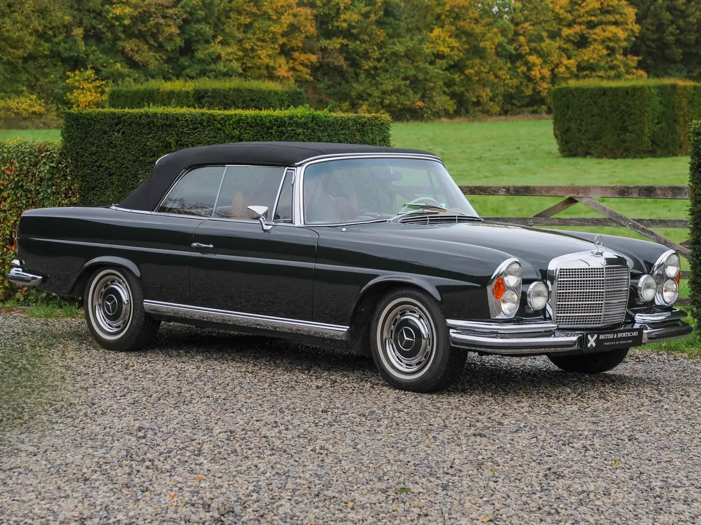 Mercedes-Benz 280 SE 3.5 V8 Cabriolet Groen - 2