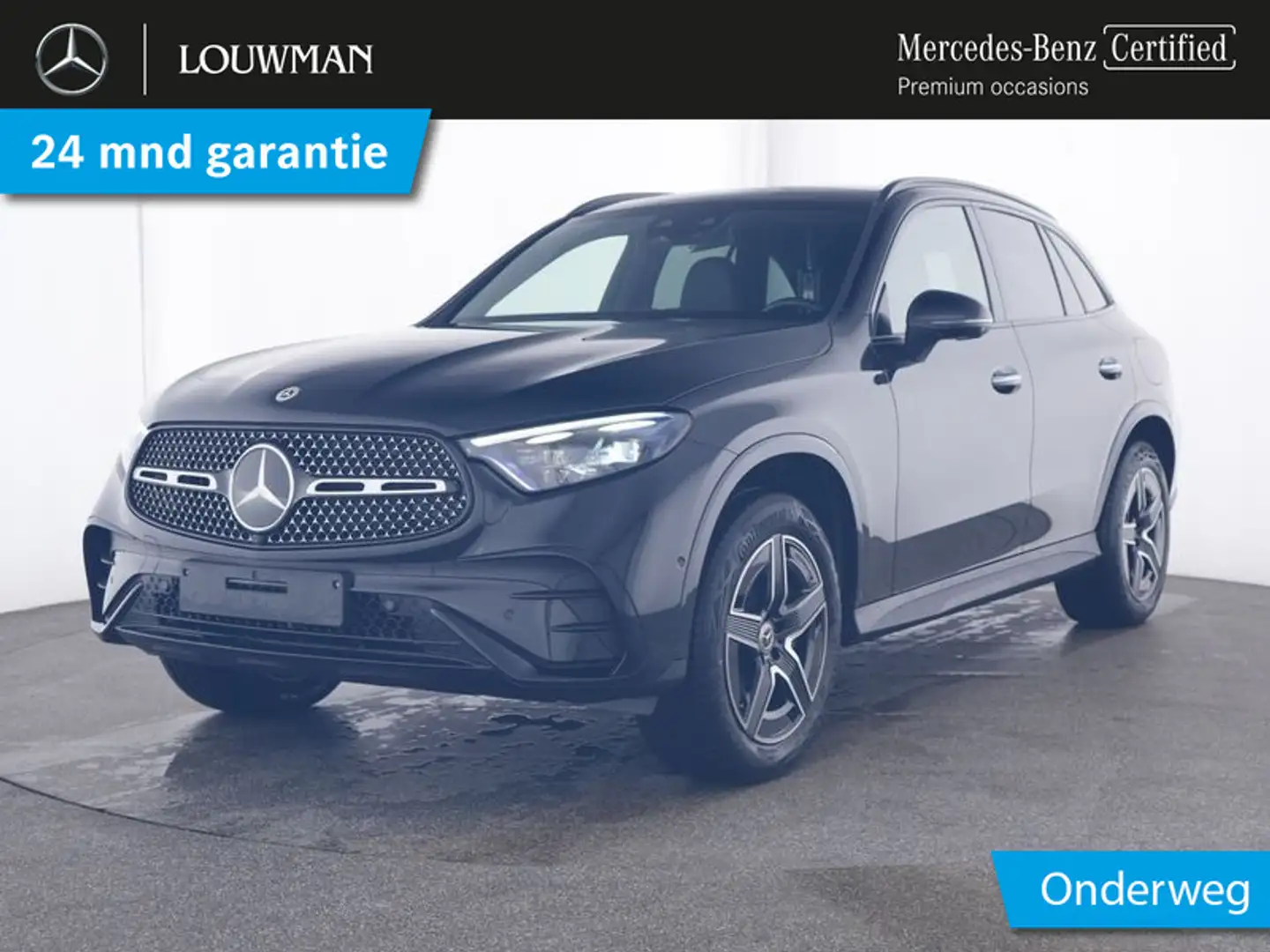 Mercedes-Benz GLC 300 e 4MATIC AMG Plug-In Hybride AMG Line Premium Plus Zwart - 1