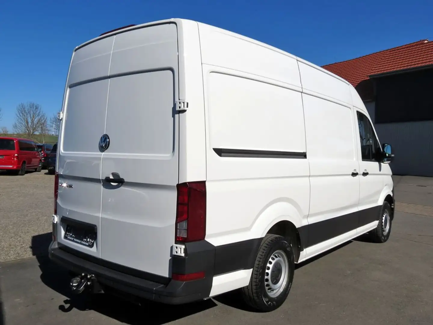 Volkswagen Crafter Kasten 35 H + L FWD LED PDC Klima Tempomat AHK Weiß - 2