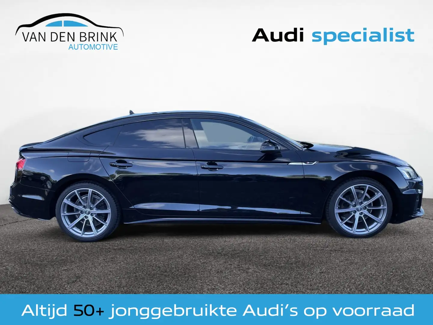 Audi A5 Sportback 40 TFSI S-line Black RS-stoelen Matrix-L Zwart - 2