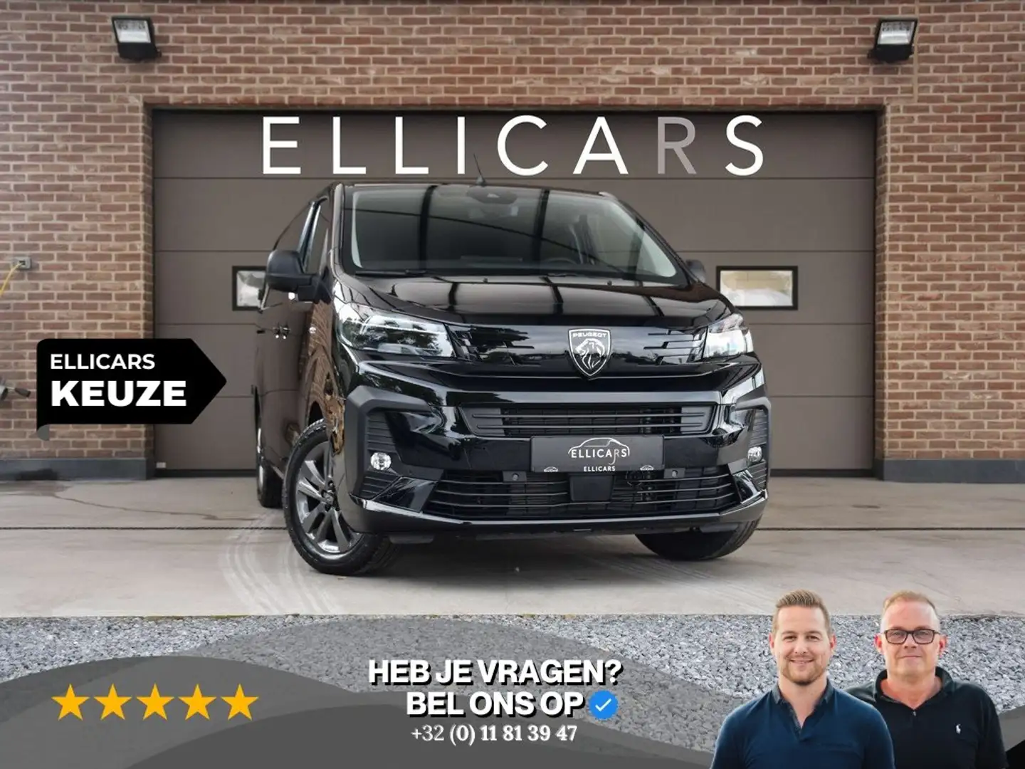Peugeot Expert 2.0 HDI L3 / 6 ZIT / DUBBEL CABINE / CARPLAY / LED Nero - 1